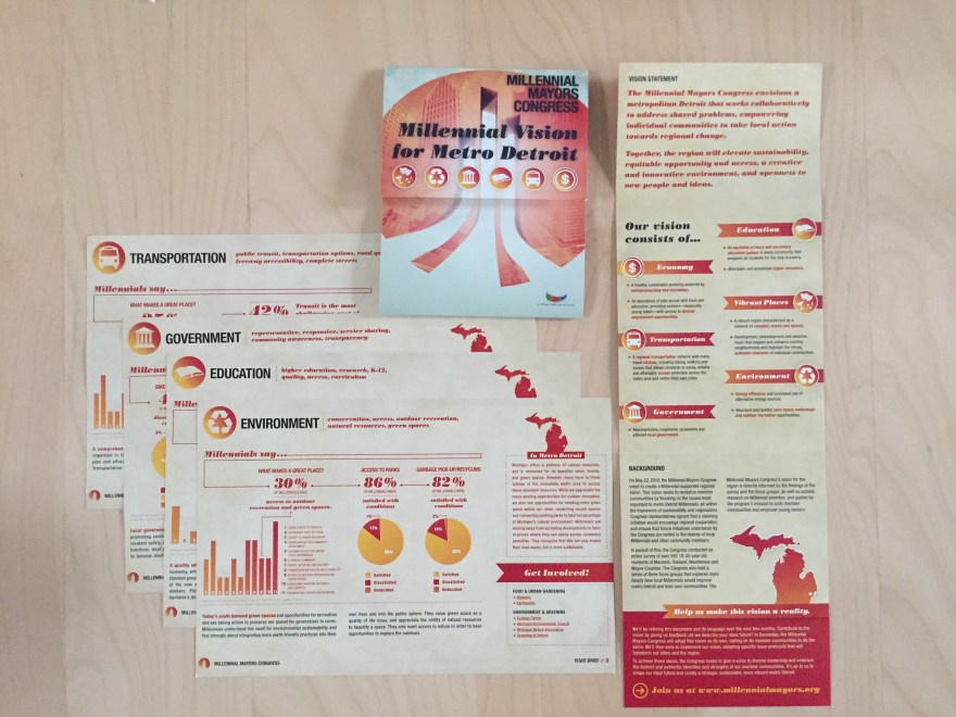 Millennial Vision and handouts